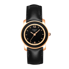 Bracelet cuir noir Tissot - CERAMIC / T610031892