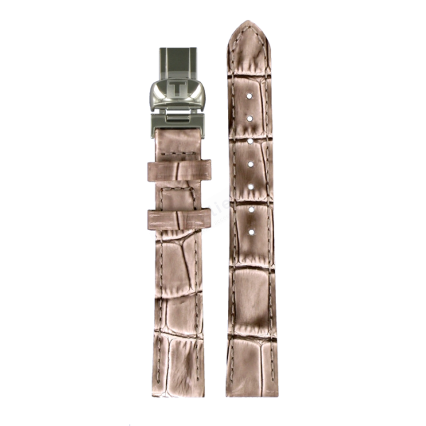 Bracelet cuir gris Tissot - T10 / T600033277-Bracelet de montre-AtelierNet