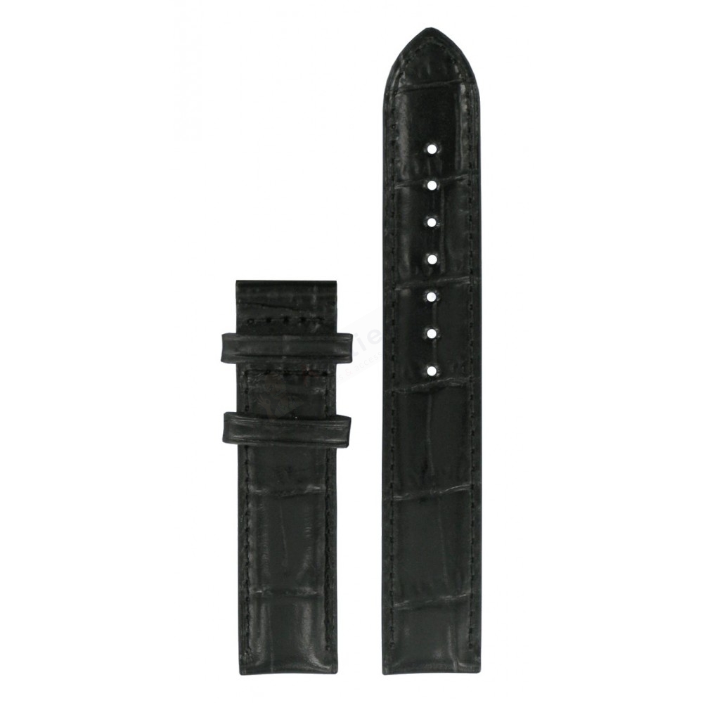 Bracelet cuir noir Tissot - DRESS SPORT XL / T610034247-Bracelet de montre-AtelierNet