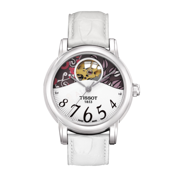 Bracelet cuir blanc Tissot - DRESS SPORT XL / T610034245-Bracelet de montre-AtelierNet