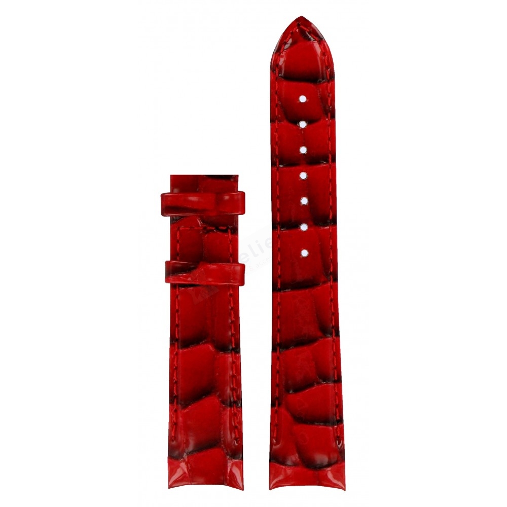Bracelet leather red Tissot - COURTURIER AUTO / T610032638-Bracelets de montres-AtelierNet