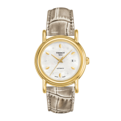 Bracelet cuir gris Tissot - CARSON / T600033133