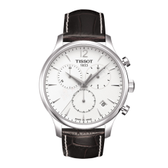Bracelet cuir brun Tissot - TRADITION XL / T610031127