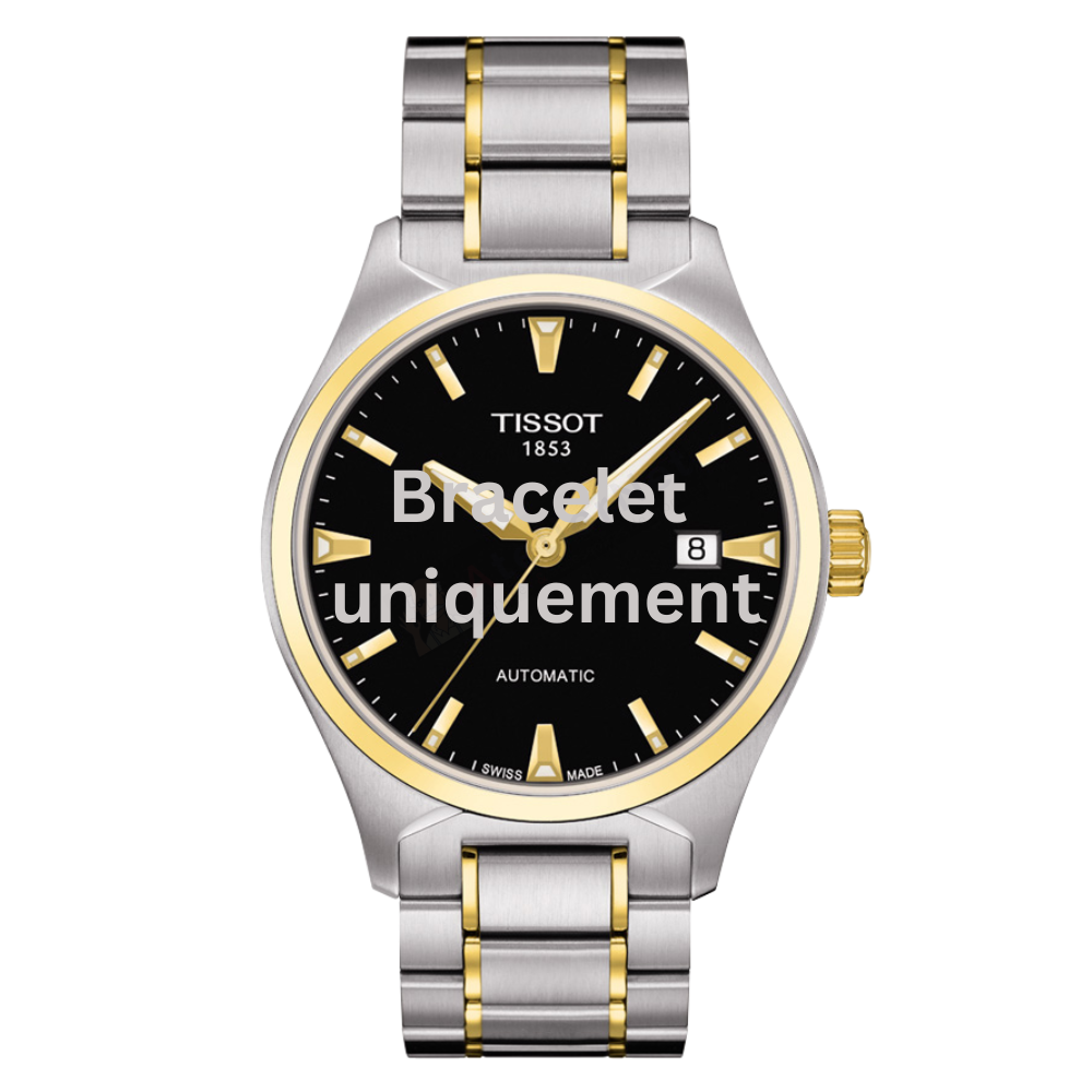Bracelet acier bicolor Tissot - T-TEMPO / T605031085-Bracelets Métal-AtelierNet