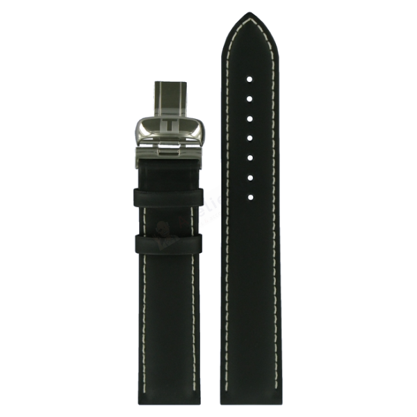 Bracelet leather black Tissot - PRS 200 / T600031783-Bracelets de montres-AtelierNet