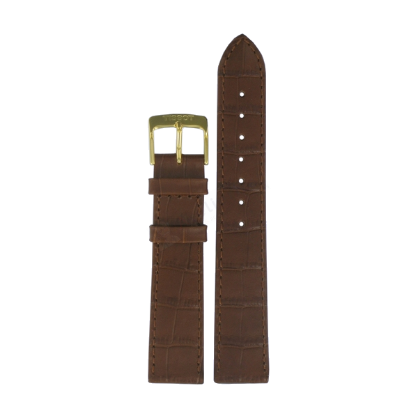 Bracelet leather brown Tissot - CARSON / T600013037-Bracelets de montres-AtelierNet