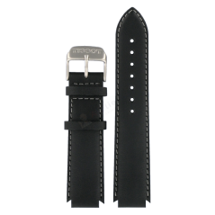 Bracelet cuir noir Tissot - ATOLLO XL / T600013437