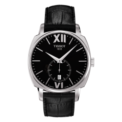 Bracelet cuir noir Tissot - T-LORD / T600030350