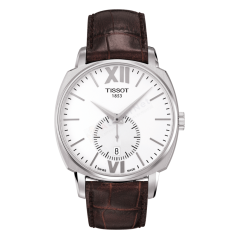 Bracelet cuir brun Tissot - T-LORD / T610030279