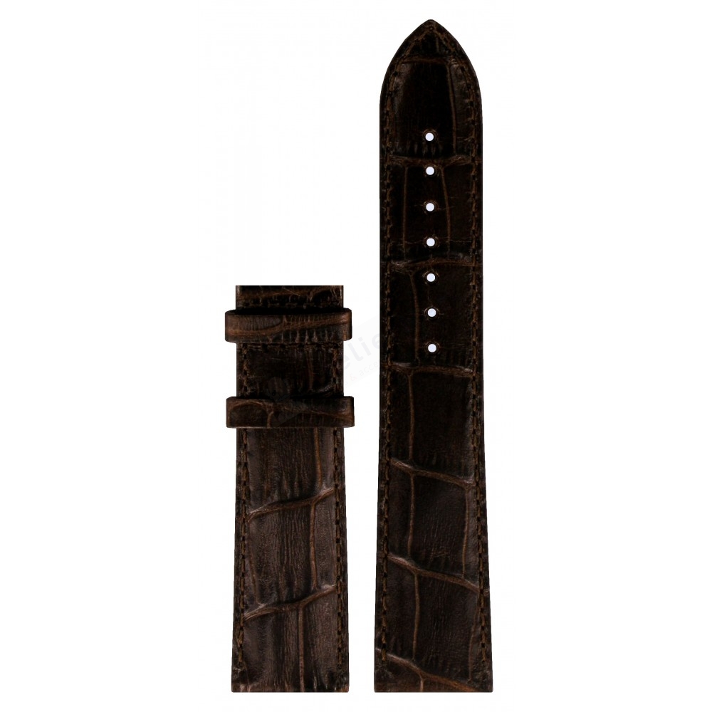 Bracelet leather brown Tissot - T-LORD / T610030279-Bracelets de montres-AtelierNet