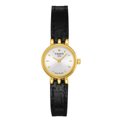 Bracelet cuir noir Tissot - LOVELY / T600030317