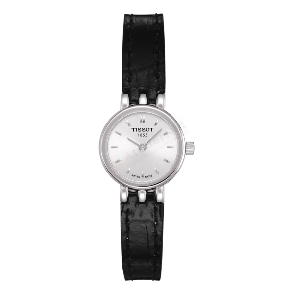 Bracelet leather black Tissot - LOVELY / T600030316-Bracelets de montres-AtelierNet