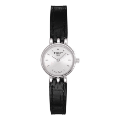 Bracelet cuir noir Tissot - LOVELY / T600030316