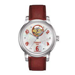 Bracelet cuir rouge Tissot - DRESS SPORT / T610029944