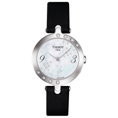 Bracelet tissu noir Tissot - FLAMINGO / T604030479