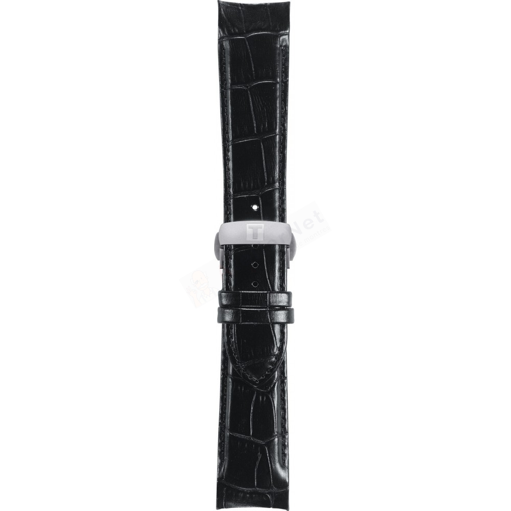 Bracelet leather black Tissot - COUTURIER CHRONO QUARTZ / T600041083-Bracelets de montres-AtelierNet