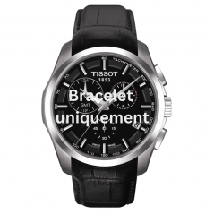 Bracelet cuir noir Tissot - COUTURIER CHRONO QUARTZ XS / T610027446