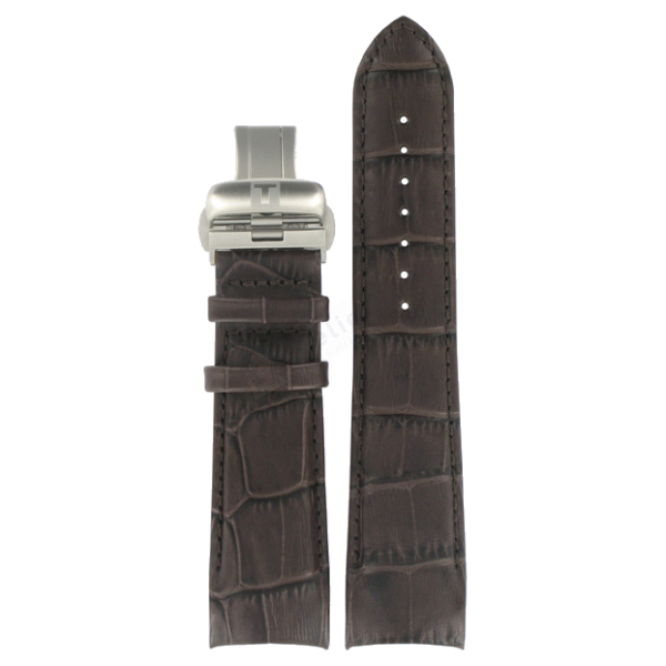 Bracelet leather brown Tissot - COUTURIER CHRONO QUARTZ XS / T600028584-Bracelets de montres-AtelierNet