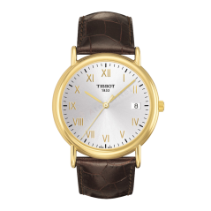 Bracelet cuir brun Tissot - CARSON / T600031648