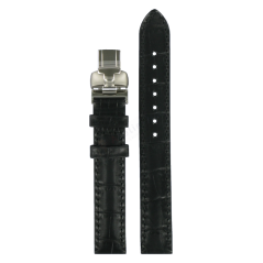 Bracelet cuir noir Tissot - BRIDGEPORT AUTOMATIC / T600020006