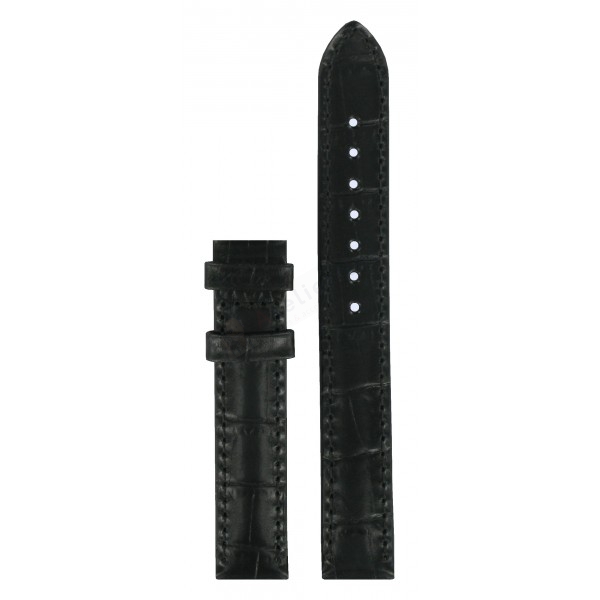 Bracelet cuir noir Tissot - BRIDGEPORT AUTOMATIC / T610020011-Bracelet de montre-AtelierNet
