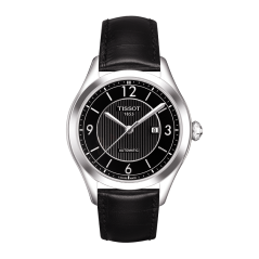 Bracelet cuir noir Tissot - T-ONE / T600029141