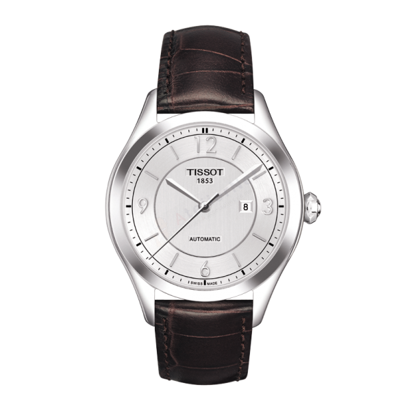 Bracelet cuir brun Tissot - T-ONE / T600029143-Bracelet de montre-AtelierNet