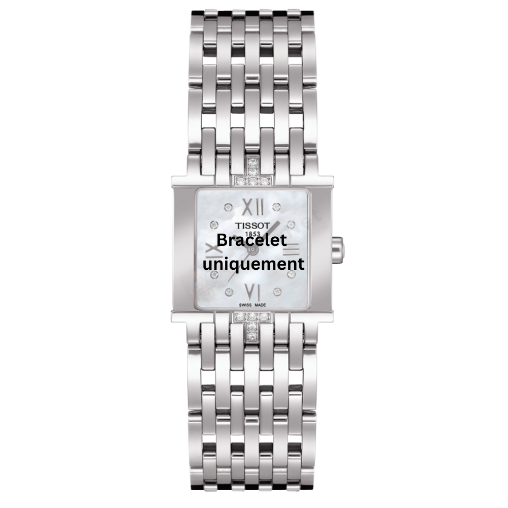 Bracelet acier silver Tissot - SIX-T / T605014146-Bracelets Métal-AtelierNet
