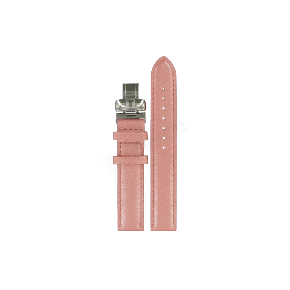 Bracelet leather pink Tissot - FABULOUS GARDEN / T600028701-Bracelets de montres-AtelierNet