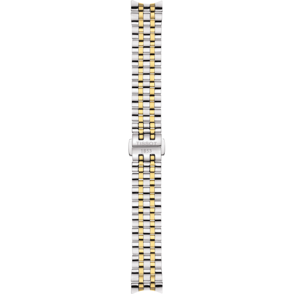 Bracelet acier bicolore Tissot - CARSON AUTOMATIC / T605043624-Bracelet Montre Acier-AtelierNet