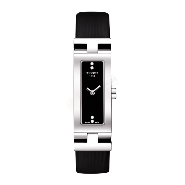 Bracelet synthetic black Tissot - TEMPTATION , EQUI-T / T600013388-Bracelets de montres-AtelierNet