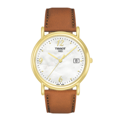 Bracelet cuir miel Tissot - CARSON / T600028986