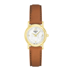 Bracelet cuir miel Tissot - CARSON / T600028989