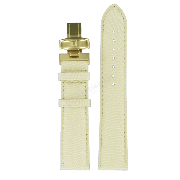 Bracelet cuir blanc Tissot - CARSON / T600028984