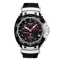 Bracelet silicone noir Tissot - T-RACE MOTO GP / T603026856