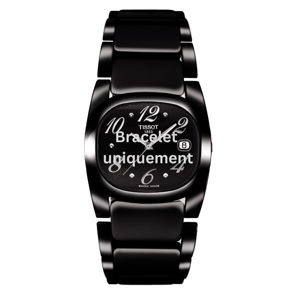 Bracelet acier black Tissot - T-MOMENT / T605027386-Bracelets Métal-AtelierNet