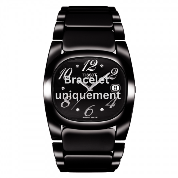 Bracelet acier noir Tissot - T-MOMENT / T605027375-Bracelet Montre Acier-AtelierNet