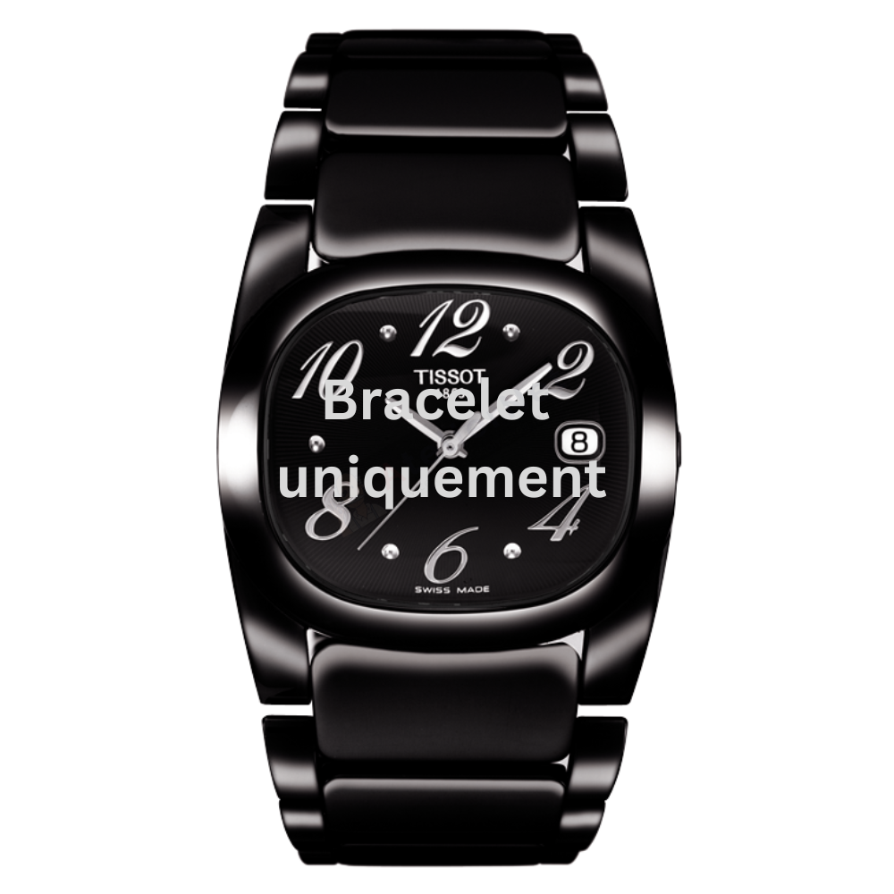 Bracelet acier black Tissot - T-MOMENT / T605027375-Bracelets Métal-AtelierNet