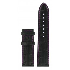 Bracelet cuir noir Tissot - QUADRATO LADY / T610027536