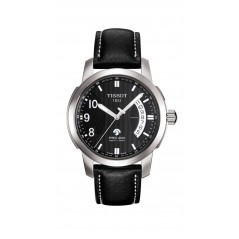 Bracelet cuir noir Tissot - PRC 200 AUTOQUARTZ / T600025440