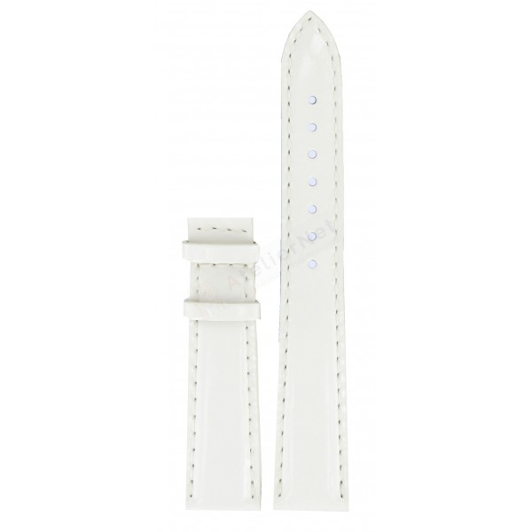 Bracelet cuir blanc Tissot - PRC 100 CHRONO QUARTZ / T610027737