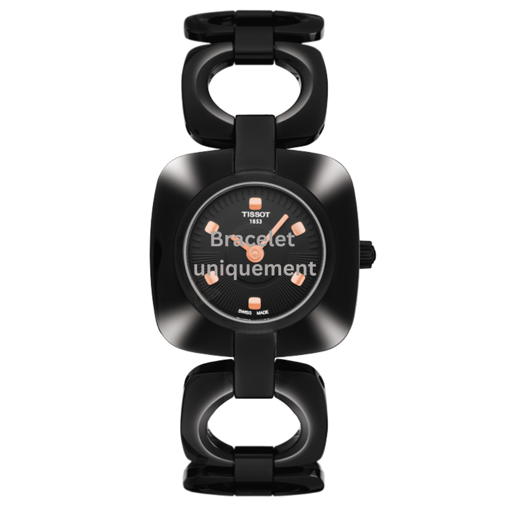 Bracelet pvd black Tissot - ODACI-T / T605026827-Bracelets Métal-AtelierNet