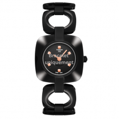 Bracelet pvd noir Tissot - ODACI-T / T605026827