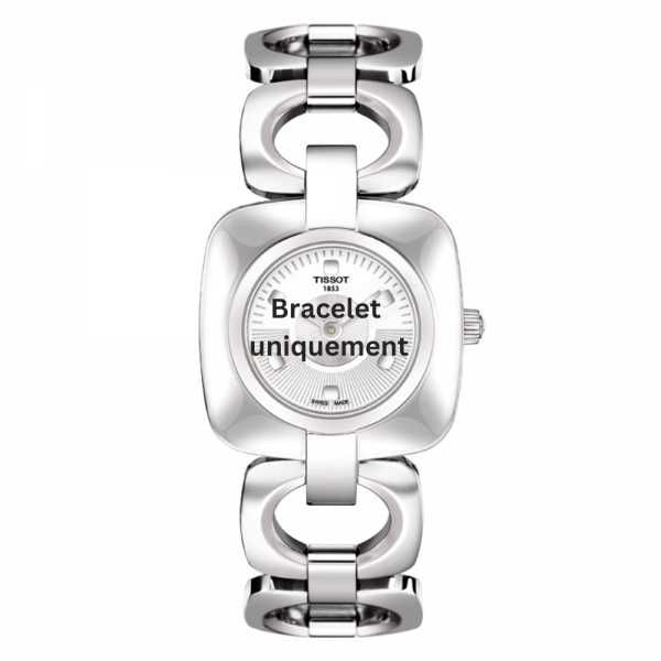 Bracelet acier pvd argent Tissot - ODACI-T / T605026825-Bracelet Montre Acier-AtelierNet