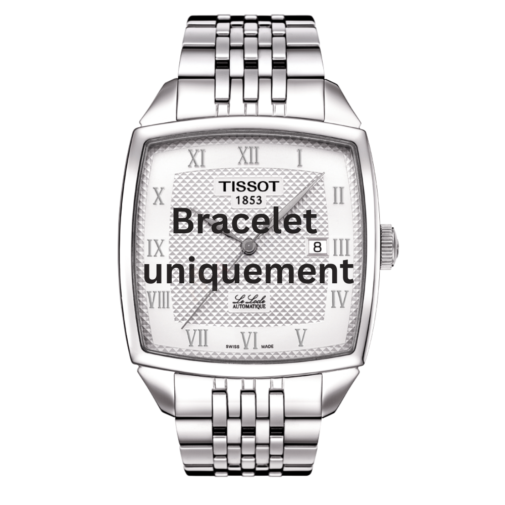 Bracelet acier argent Tissot - LE LOCLE / T605027209-Bracelet Montre Acier-AtelierNet
