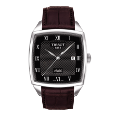 Bracelet cuir brun Tissot - LE LOCLE / T610027335