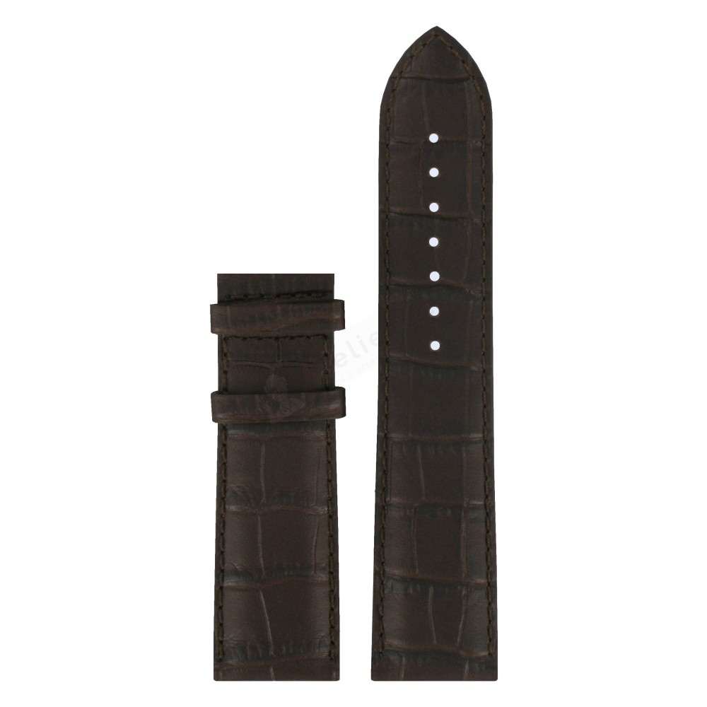 Bracelet leather brown Tissot - LE LOCLE / T610027335-Bracelets de montres-AtelierNet