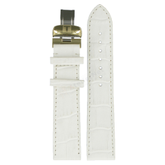 Bracelet cuir blanc Tissot - JASMIN / T600027504