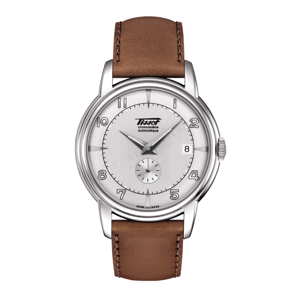 Bracelet cuir brun fonce Tissot - HERITAGE COLLECTOR / T610026511-Bracelet de montre-AtelierNet