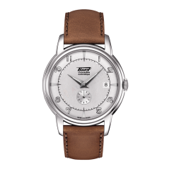 Bracelet cuir brun fonce Tissot - HERITAGE COLLECTOR / T610026511